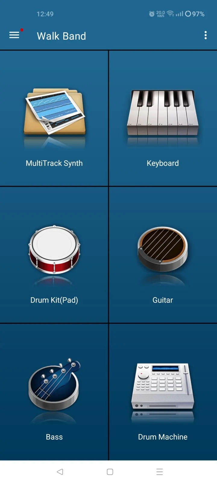 Screenshot Of Walk Band Apk